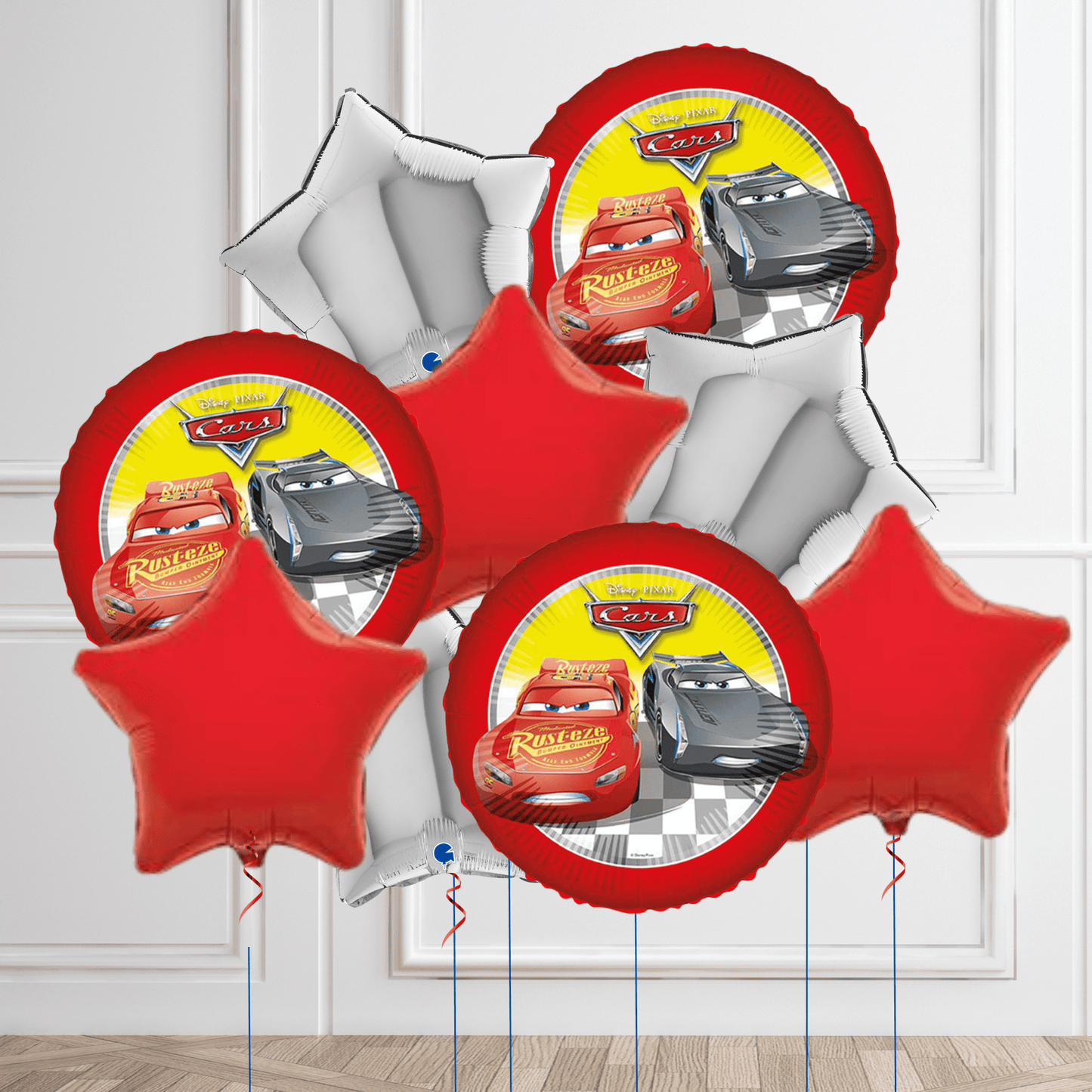 Cars Top Racers Foil Balloon Package | The Party Hut