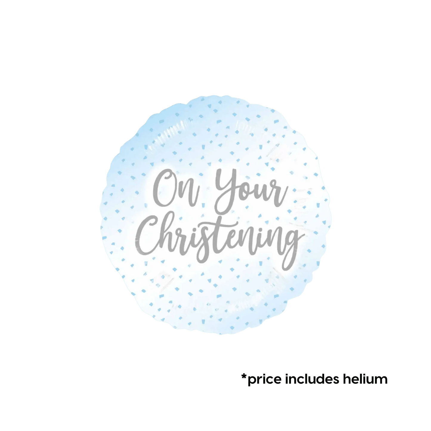 Christening Balloon (Boy) | The Party Hut