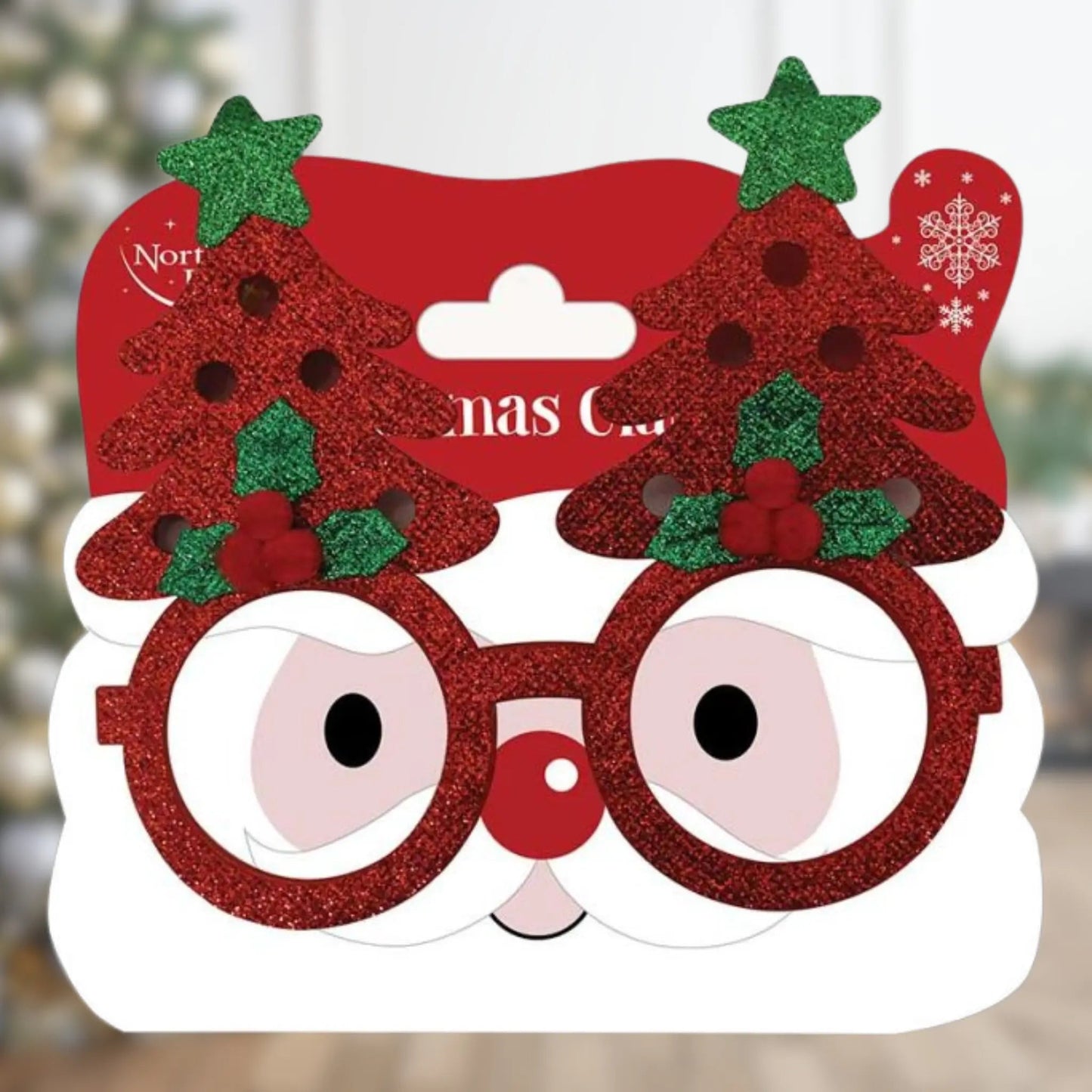 Christmas Tree Novelty Glasses – Festive Holiday Eyewear | The Party Hut