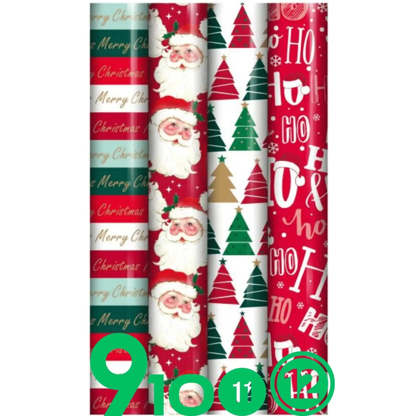 Christmas Wrapping Paper (Single roll wrap) | The Party Hut