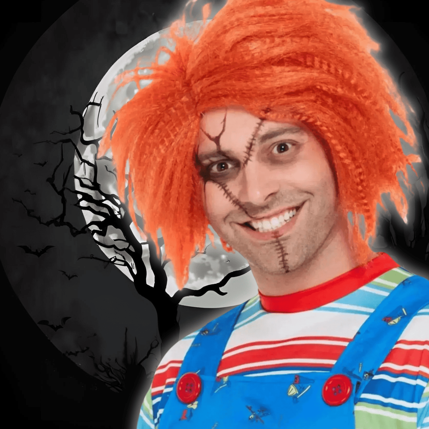 Chucky Wig - Iconic Killer Doll Hair (Official) | The Party Hut