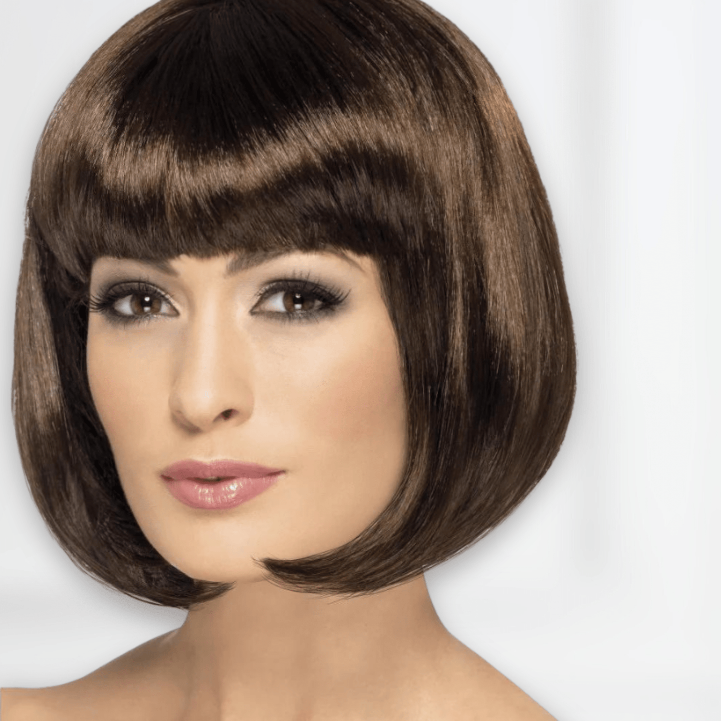 Classic Brown Partyrama Wig | The Party Hut