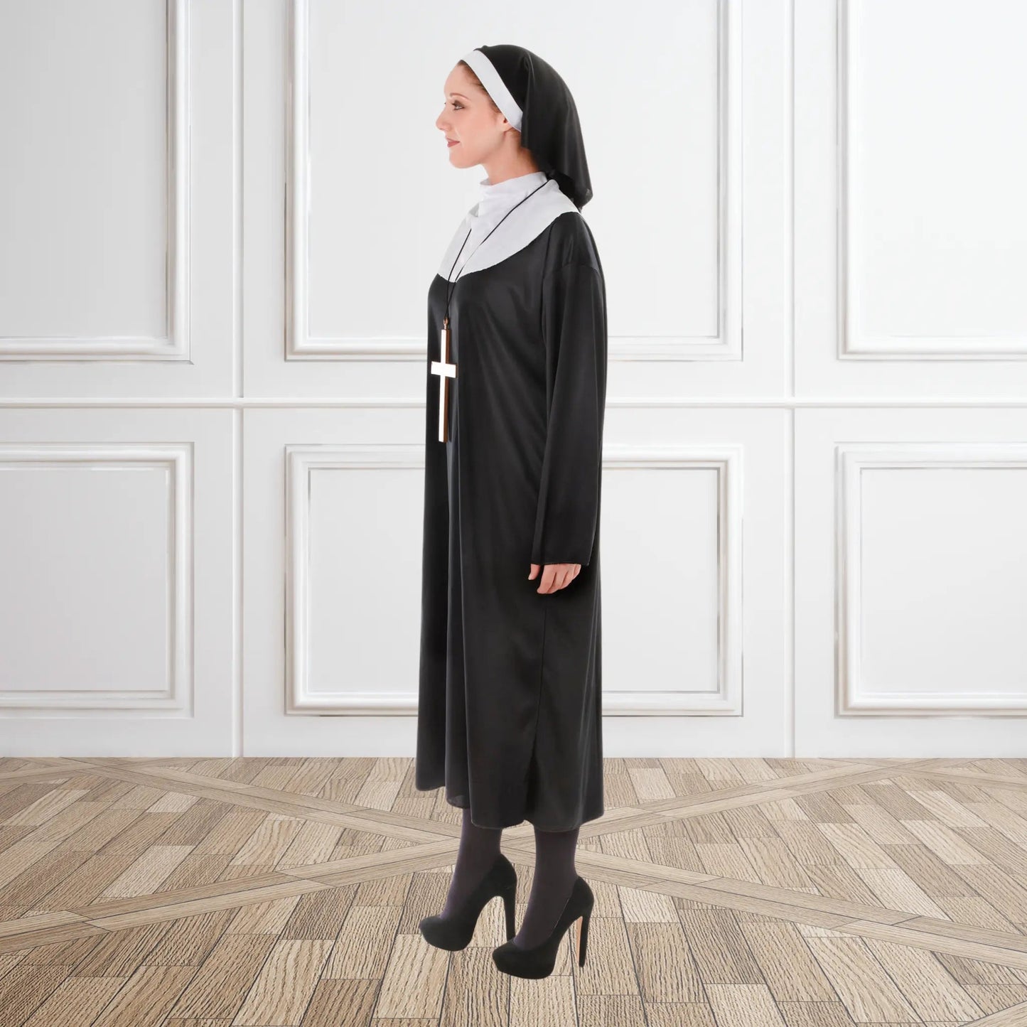 Classic Nun Costume – Perfect Religious - Themed Outfit | The Party Hut