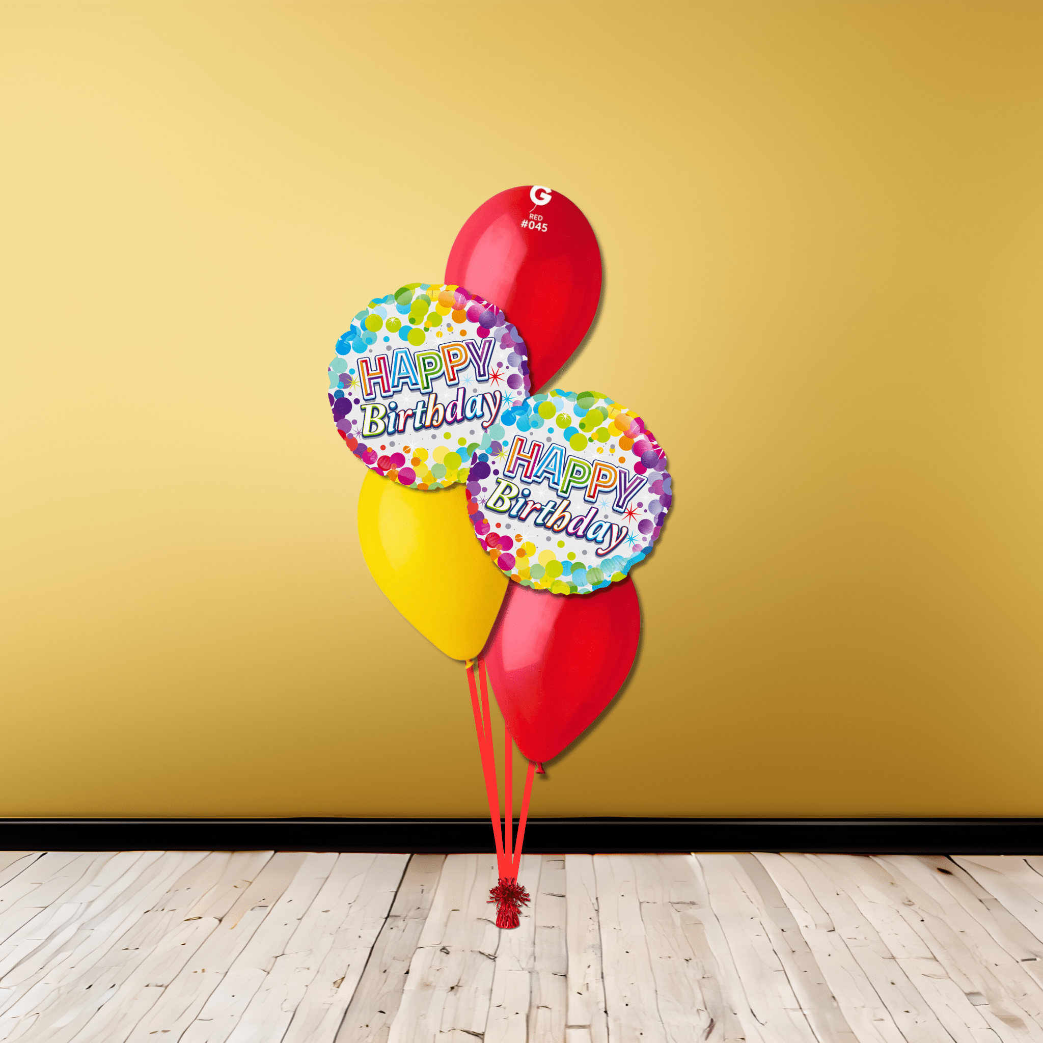 Colourful Confetti Balloon Display | The Party Hut