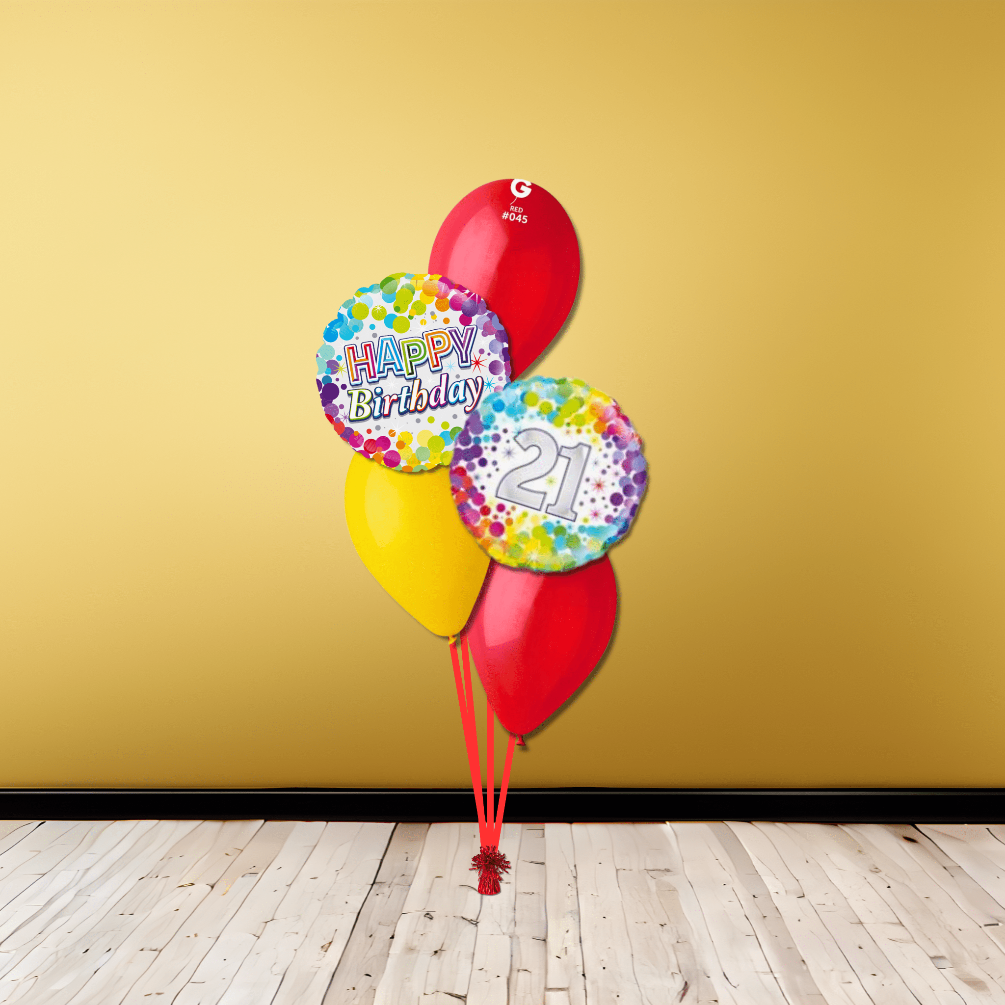 Colourful Confetti Balloon Display | The Party Hut