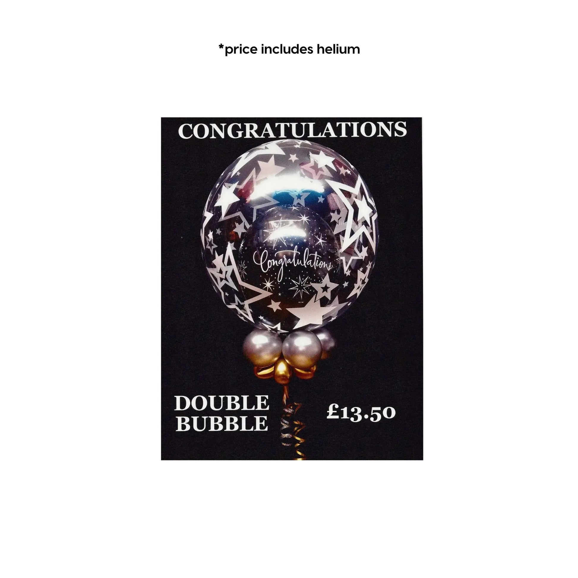 Congratulations Bubble Bouquet