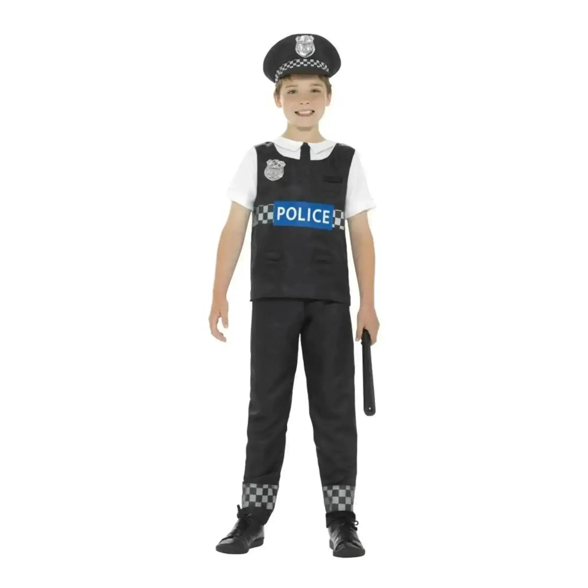 Kids Cop Costume - Junior Police Officer Outfit