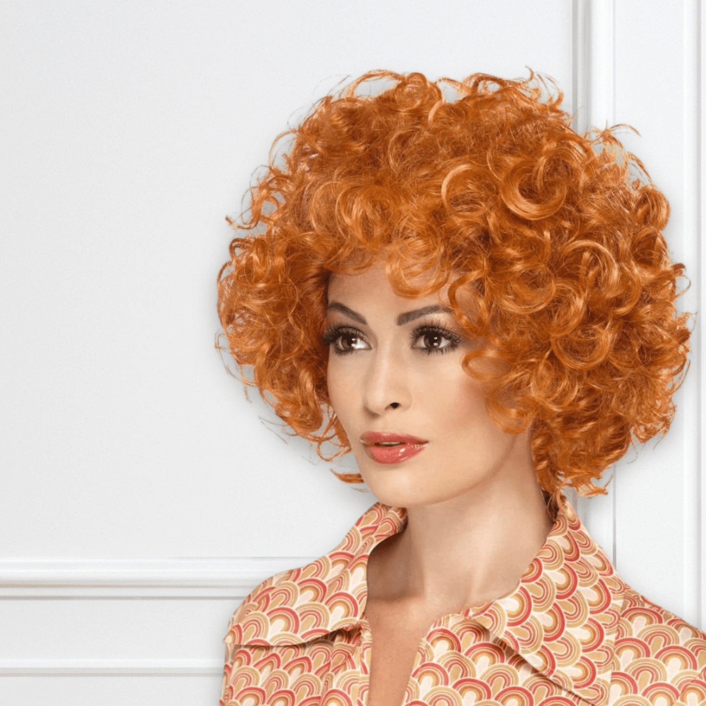 Curly Afro Wig - Retro Disco Vibes | The Party Hut