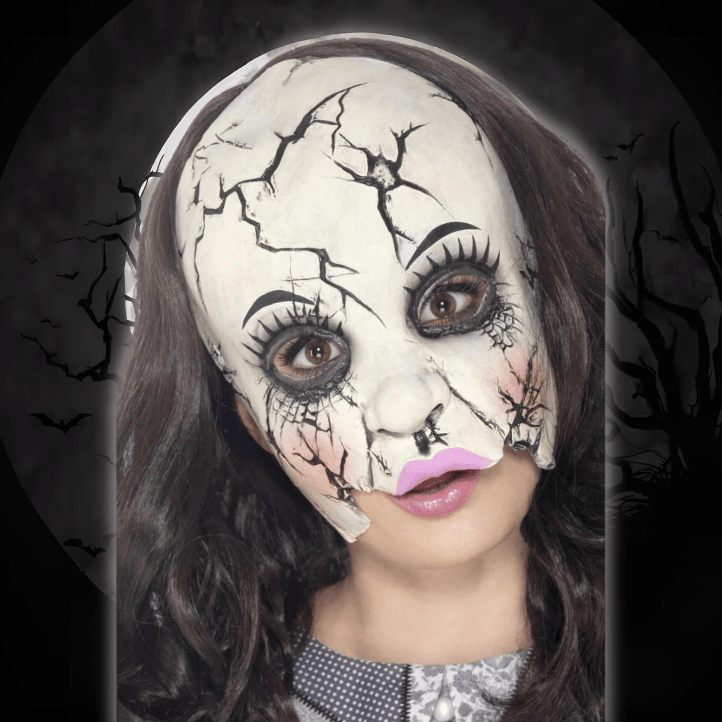 Damaged Doll Mask | The Party Hut