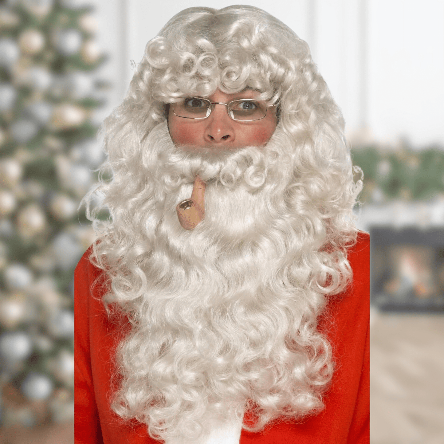 Deluxe Santa Dress - Up Kit – Complete Santa Costume Accessory Set for Festive Fun | The Party Hut