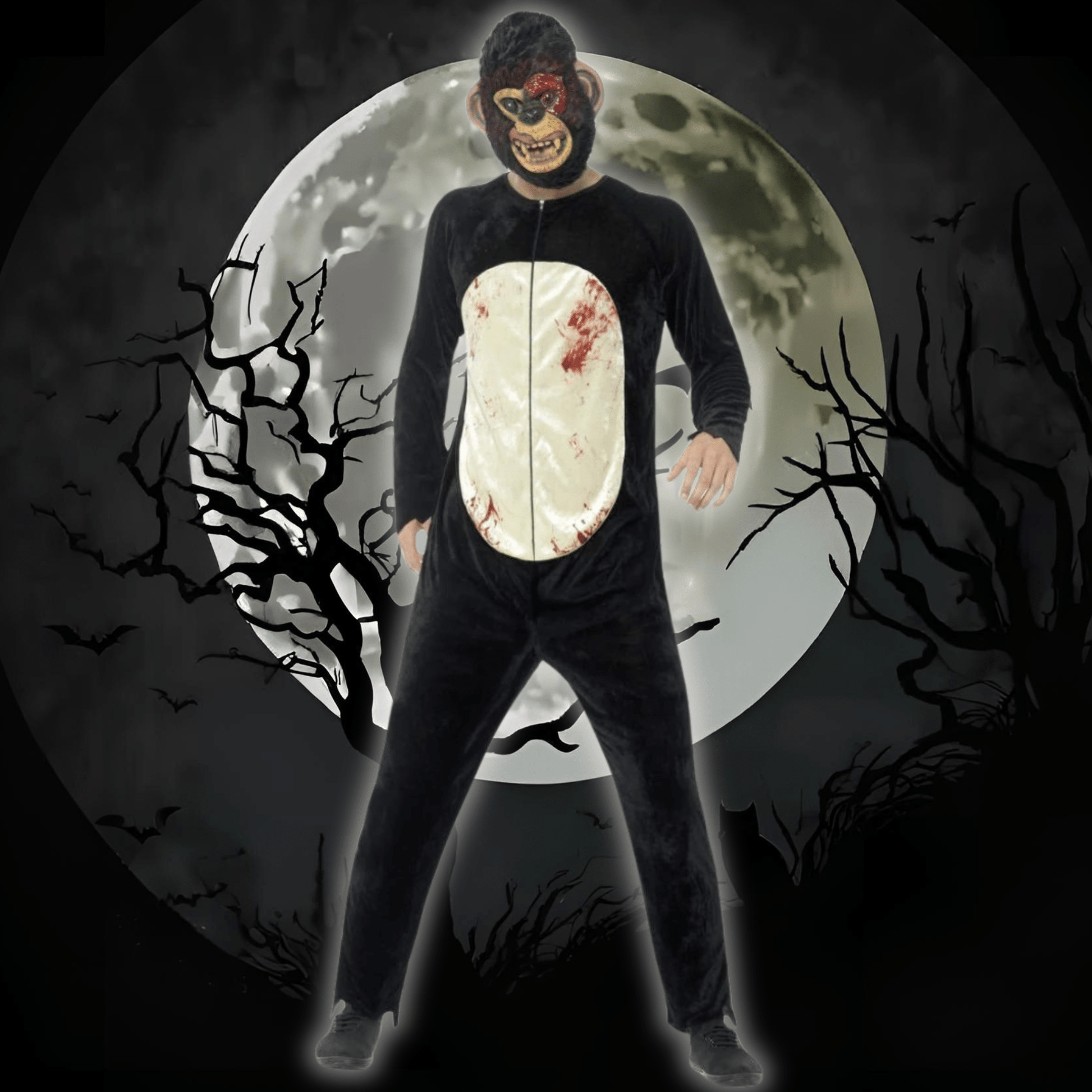 Deluxe Zombie Chimp Costume