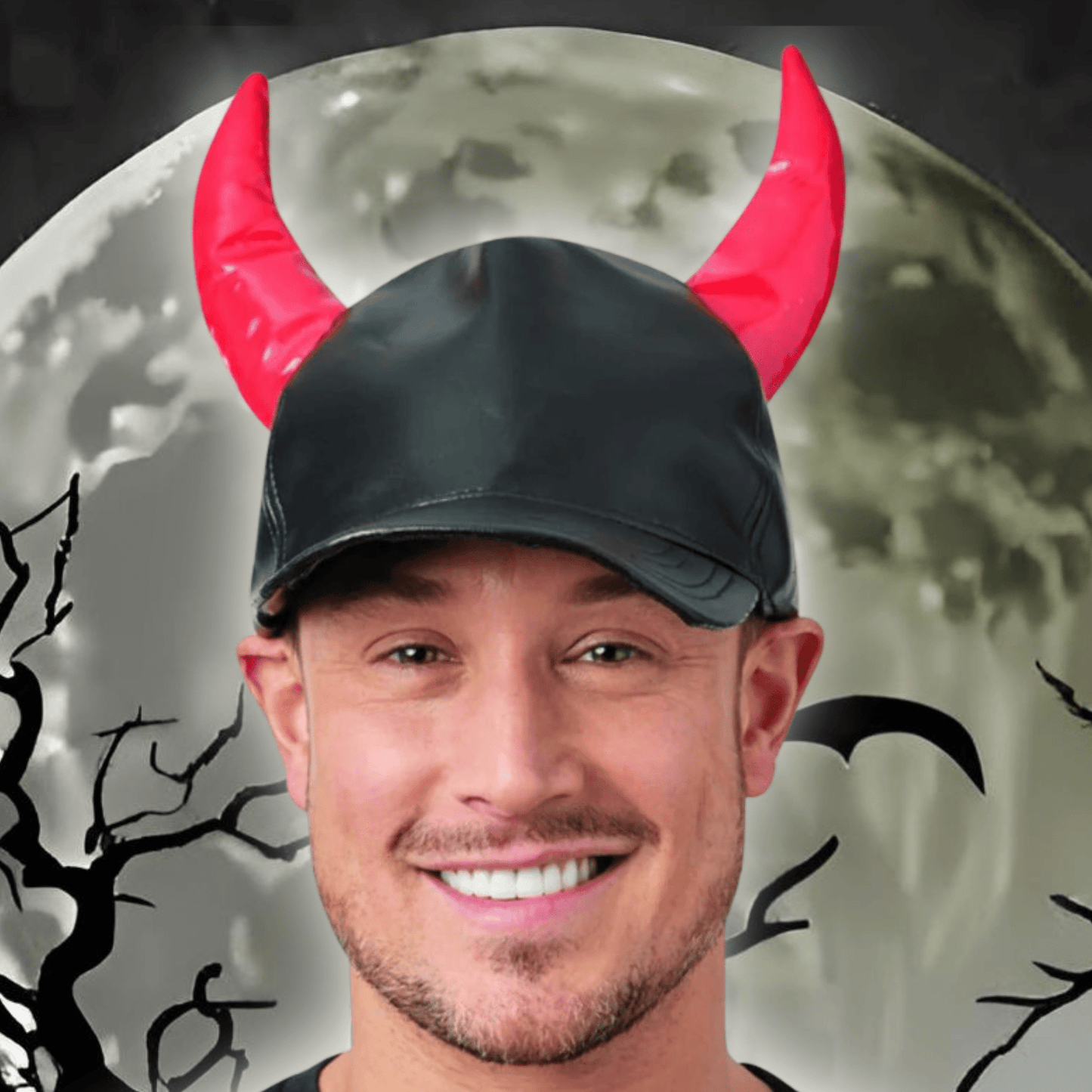 Devil Cap with Horns | The Party Hut