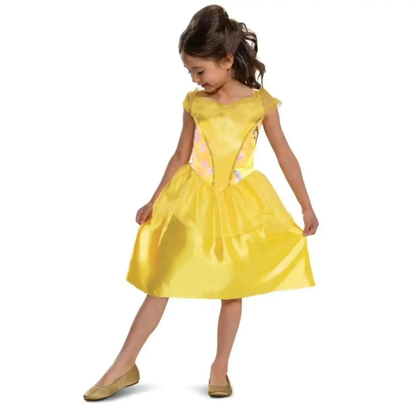 Disney Belle Basic Plus Costume, Kids | The Party Hut