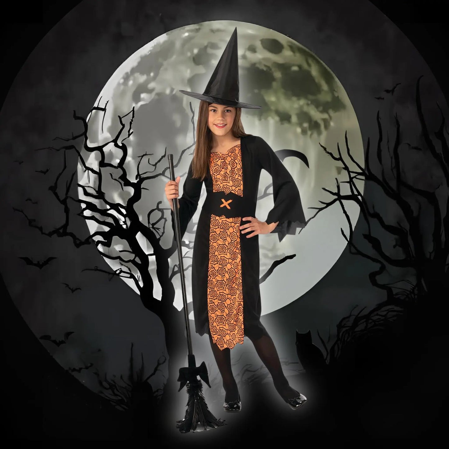 Economy Witch Costume - Children's | The Party Hut