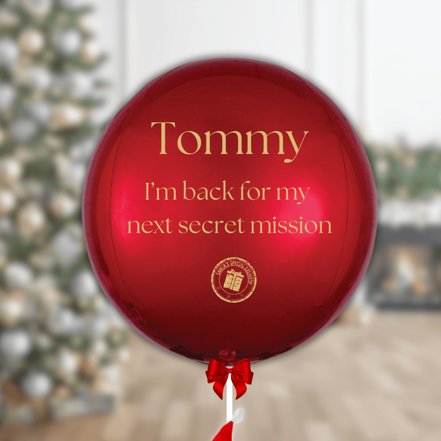 Elf Secret Mission Balloon Display | The Party Hut