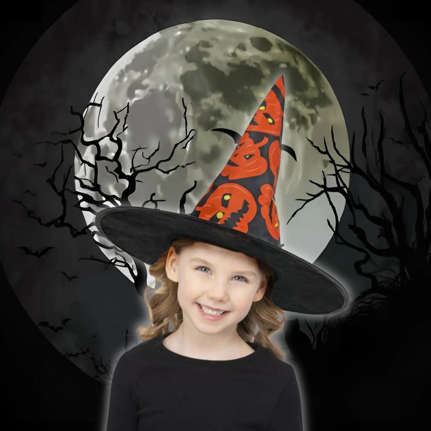 Enchanted Pumpkin Witch Hat for Kids | The Party Hut