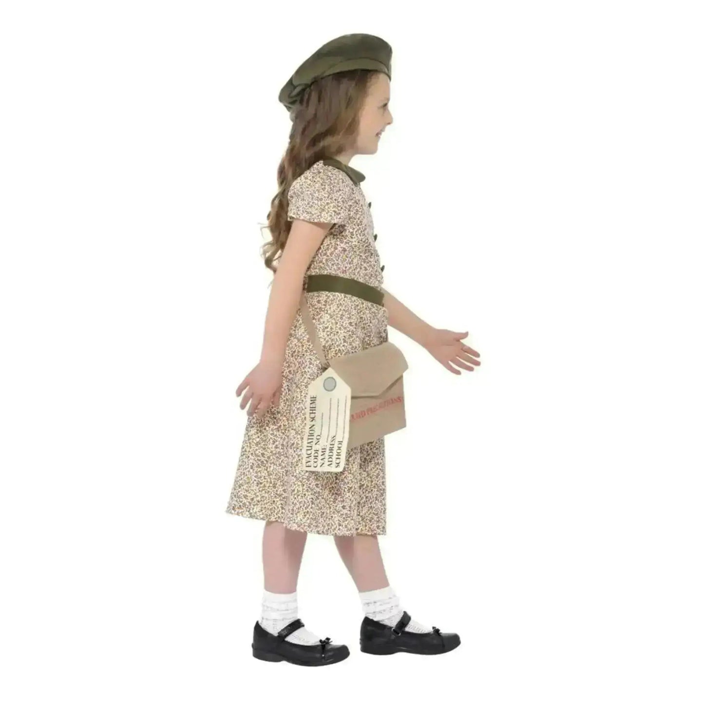 Evacuee Costume (Girls/Kids) | The Party Hut