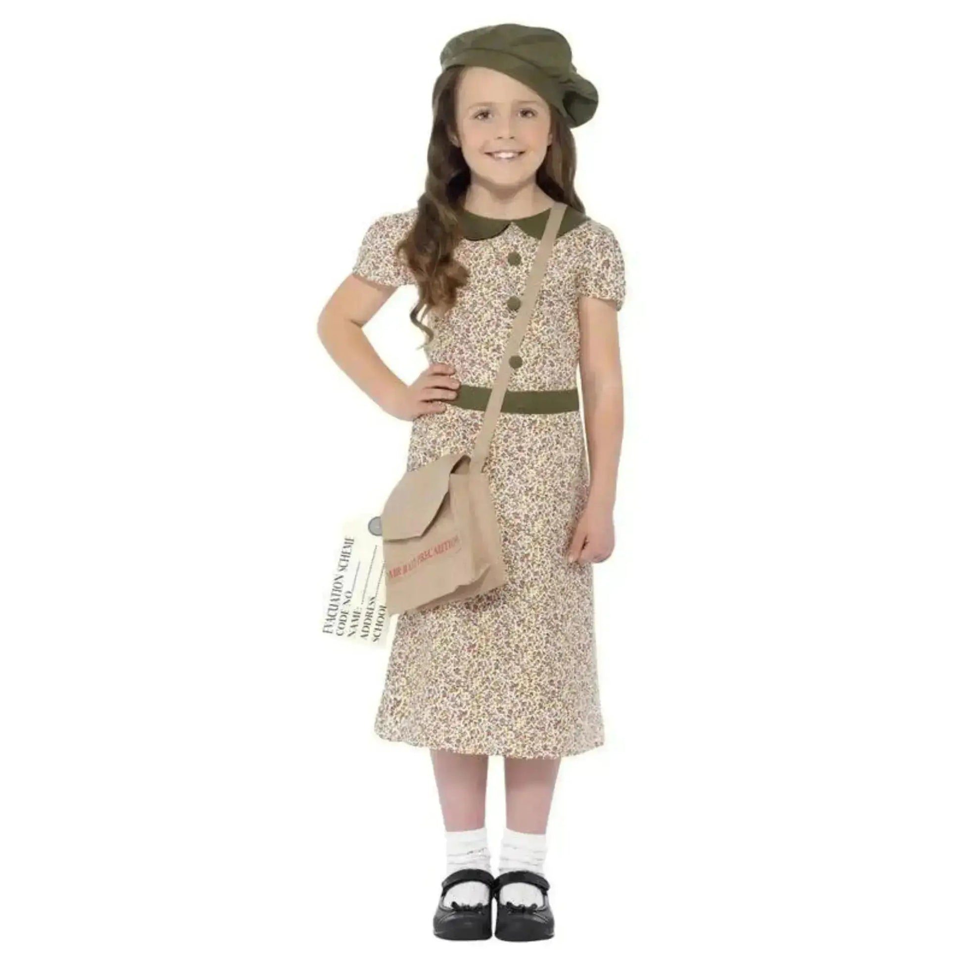 Evacuee Costume (Girls/Kids)