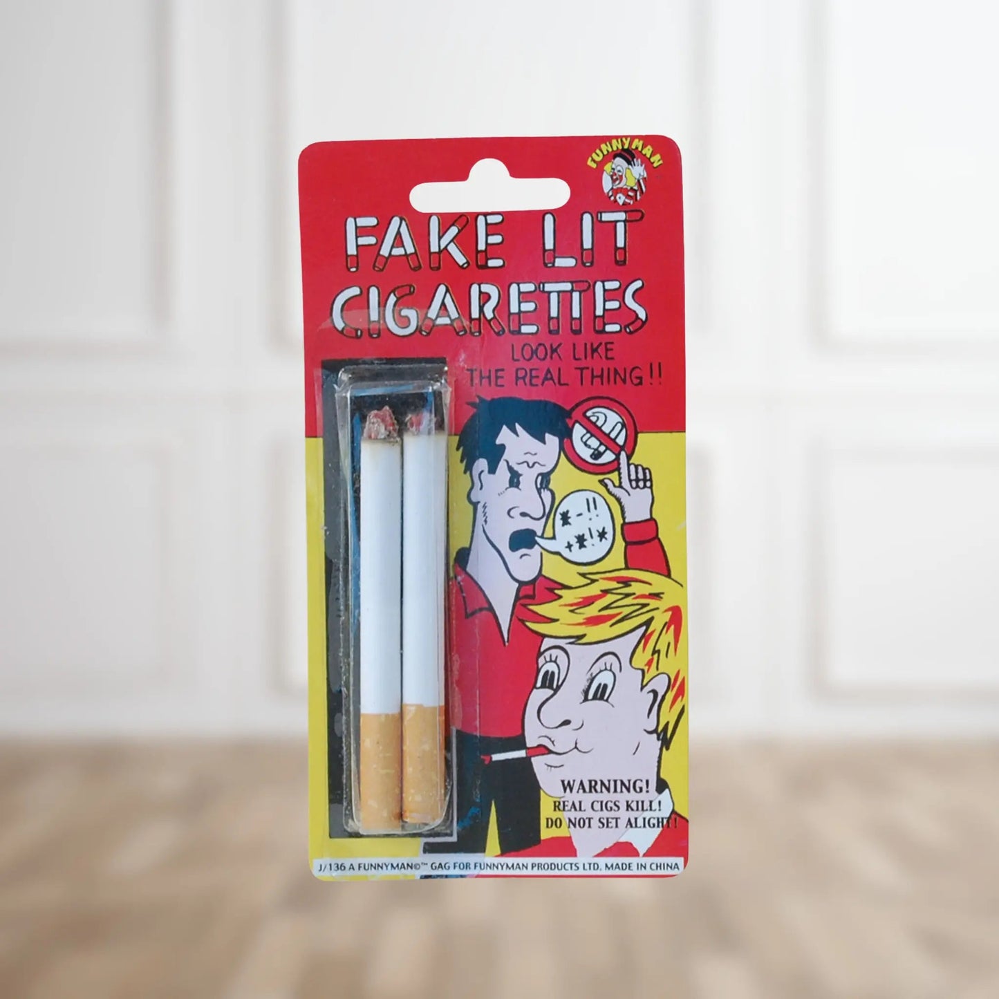 Fake Lit Cigarettes - Realistic Costume Accessory | The Party Hut