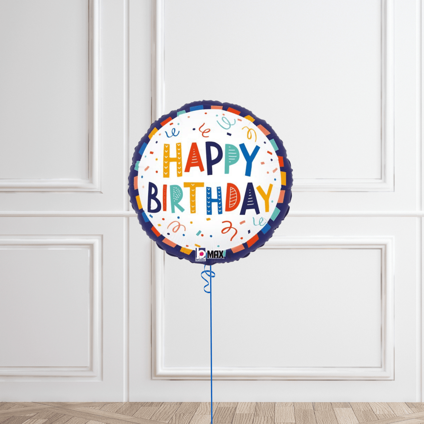 Festive Birthday Foil Balloon Package – Multi - Coloured Celebration Decor | The Party Hut