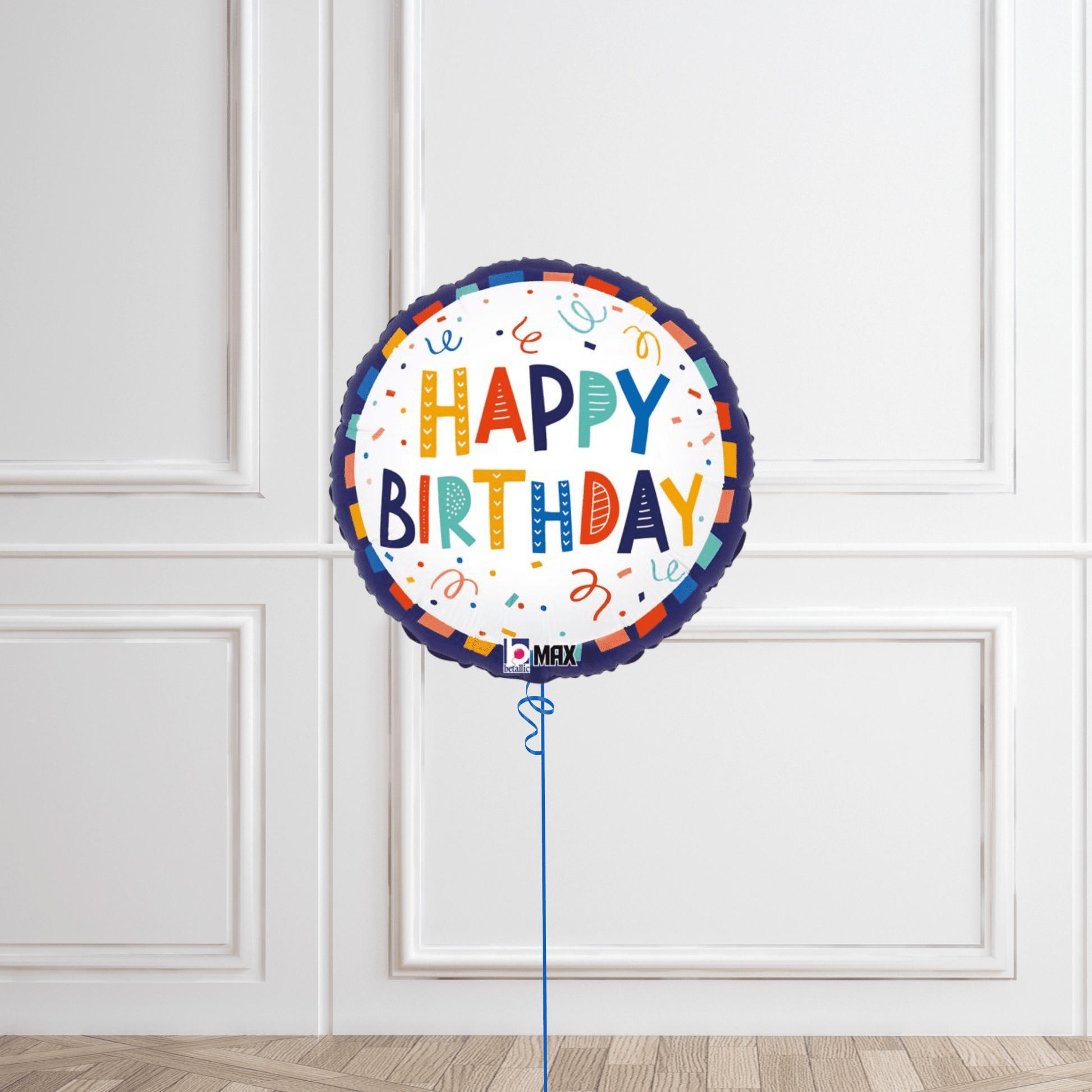 Festive Birthday Foil Balloon Package – Multi-Coloured Celebration Decor