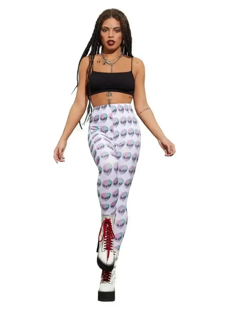 Fever Space Alien Leggings | The Party Hut