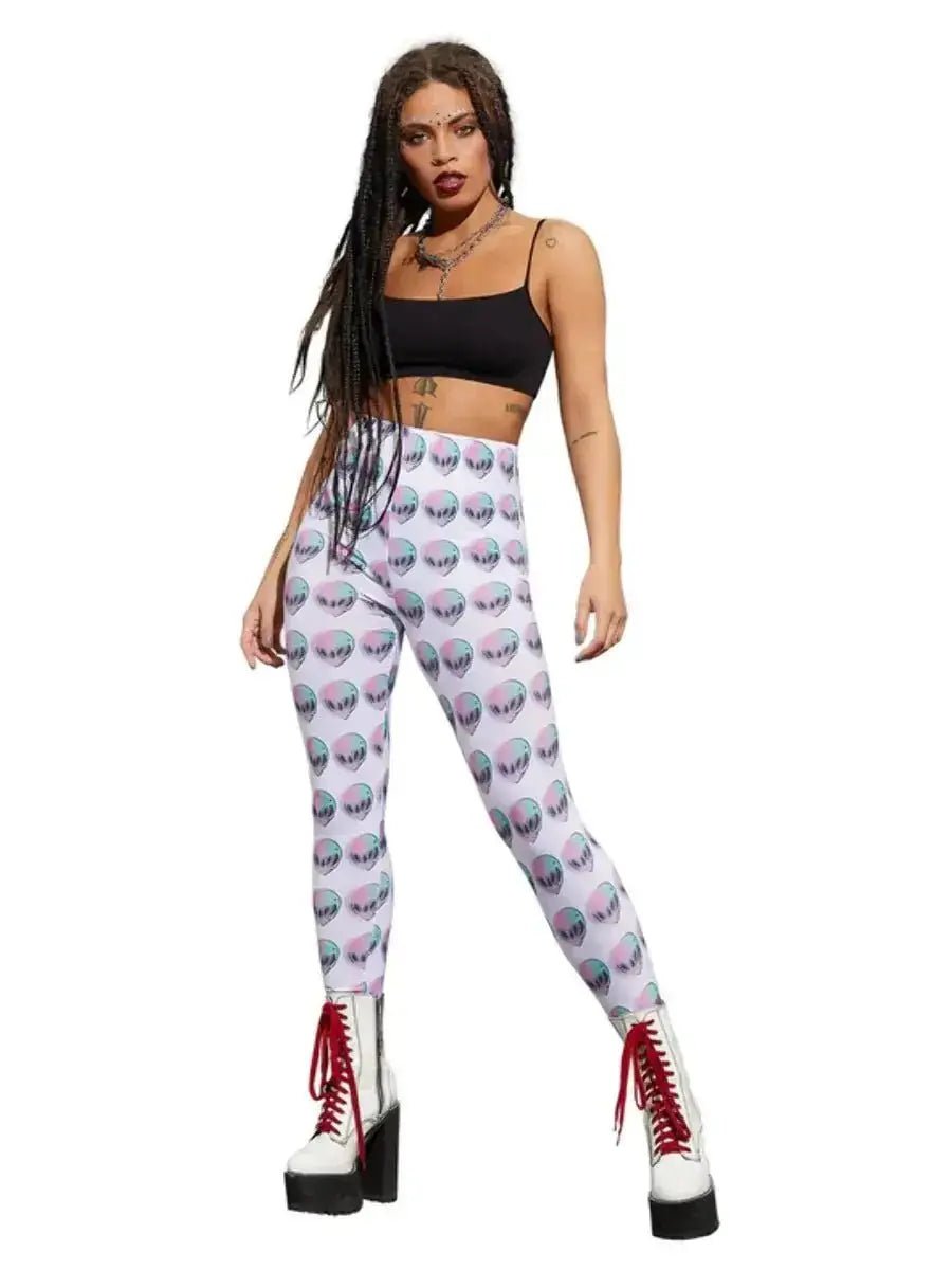 Fever Space Alien Leggings | The Party Hut