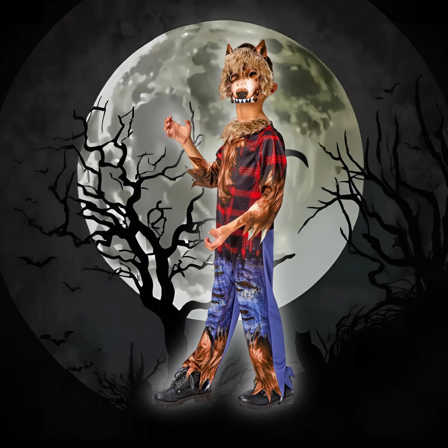 Fierce Werewolf - Children's Costume | The Party Hut