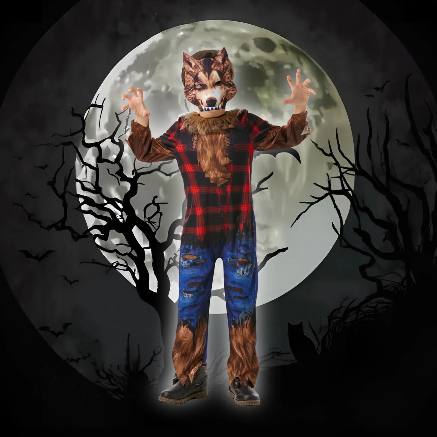 Fierce Werewolf - Children's Costume | The Party Hut