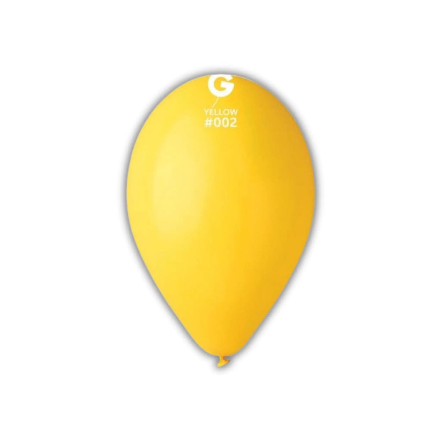 Gemar Professional Decorator Pack #002 13" Yellow Latex Balloons - 50 Pack | The Party Hut