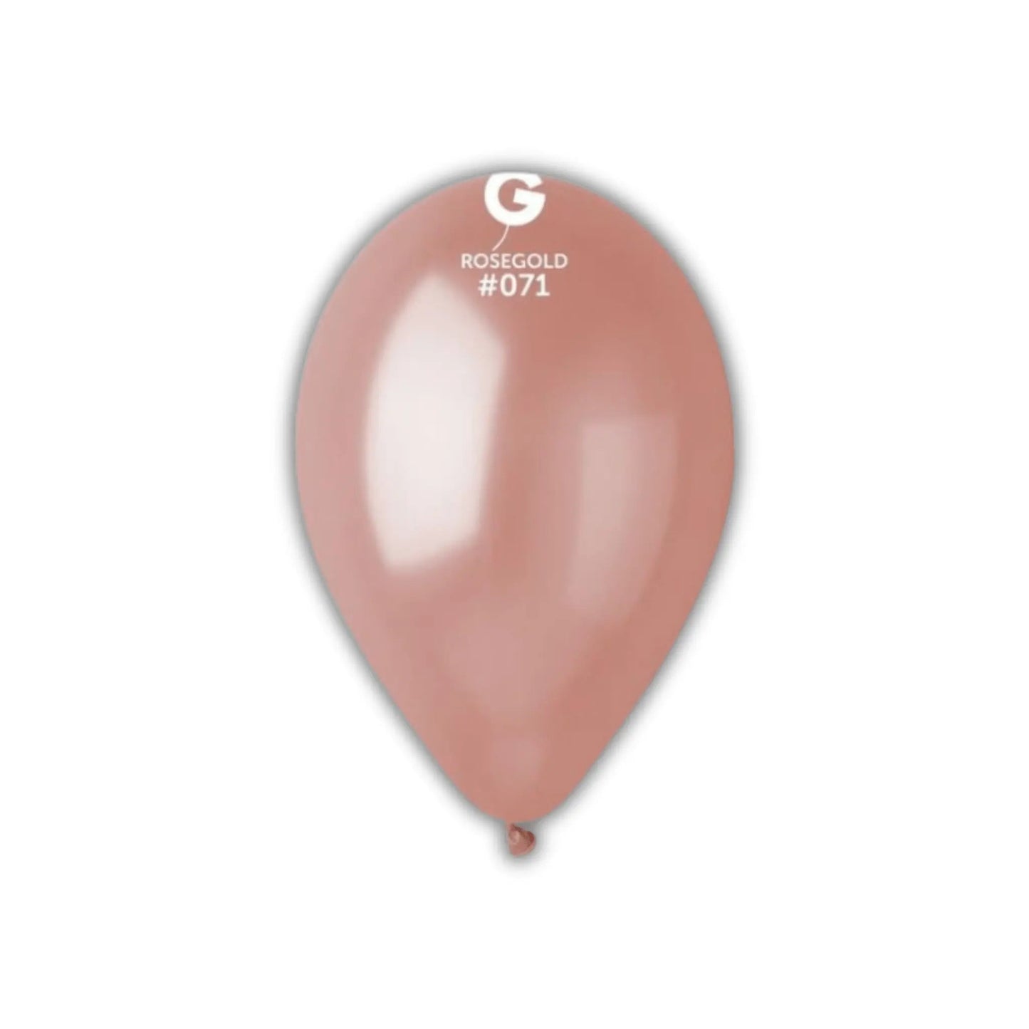 Gemar Professional Decorator Pack #071 13" Rose Gold Latex Balloons - 50 Pack | The Party Hut