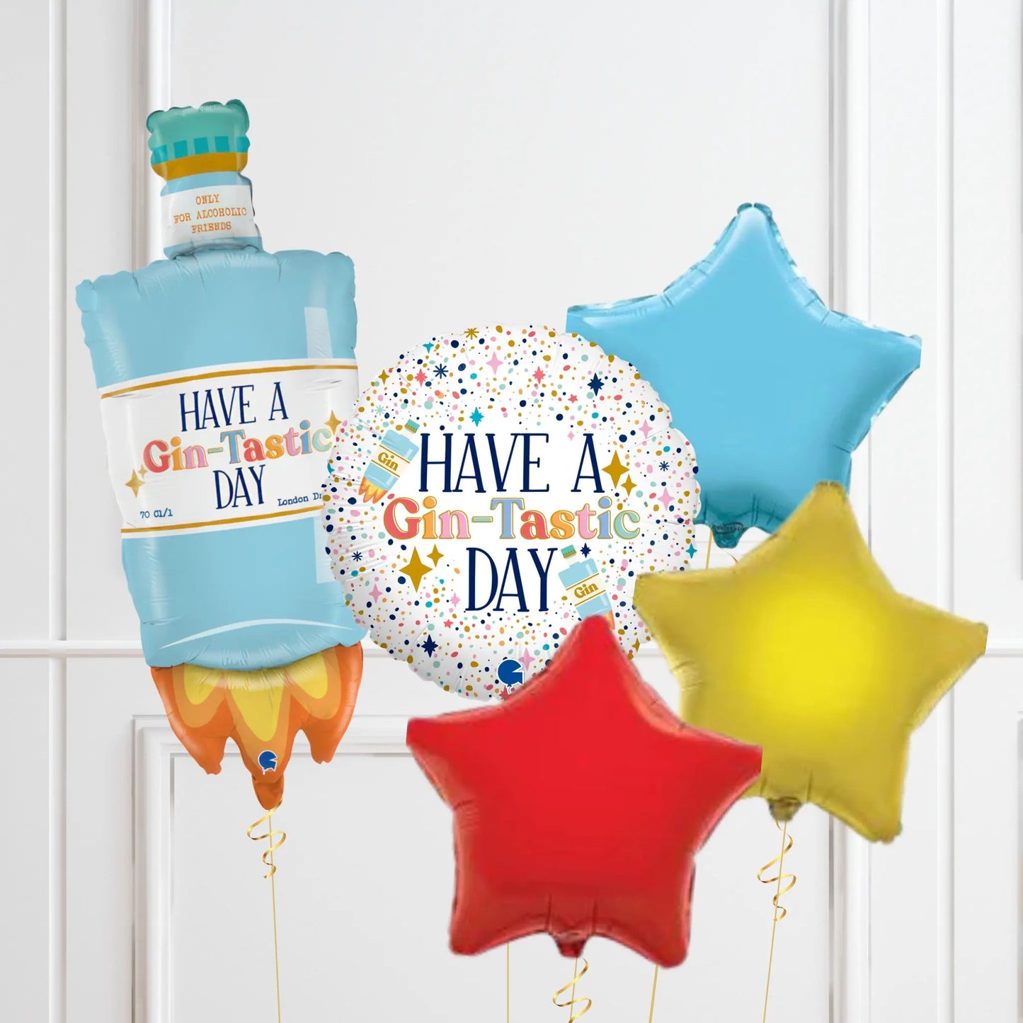 Gin - Tastic Balloon Bouquet – Fun Foil Balloons for Birthdays and Celebrations | The Party Hut