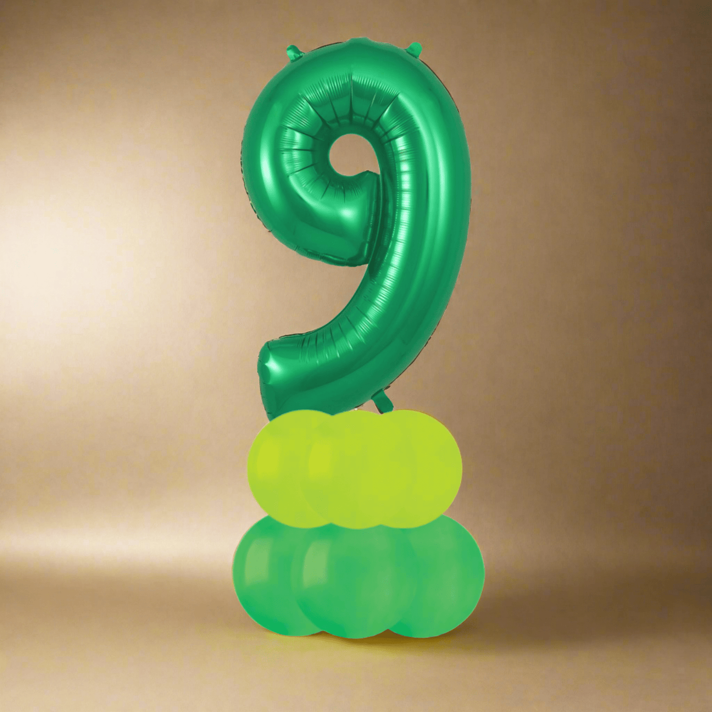 Green Basic Number Stack | The Party Hut