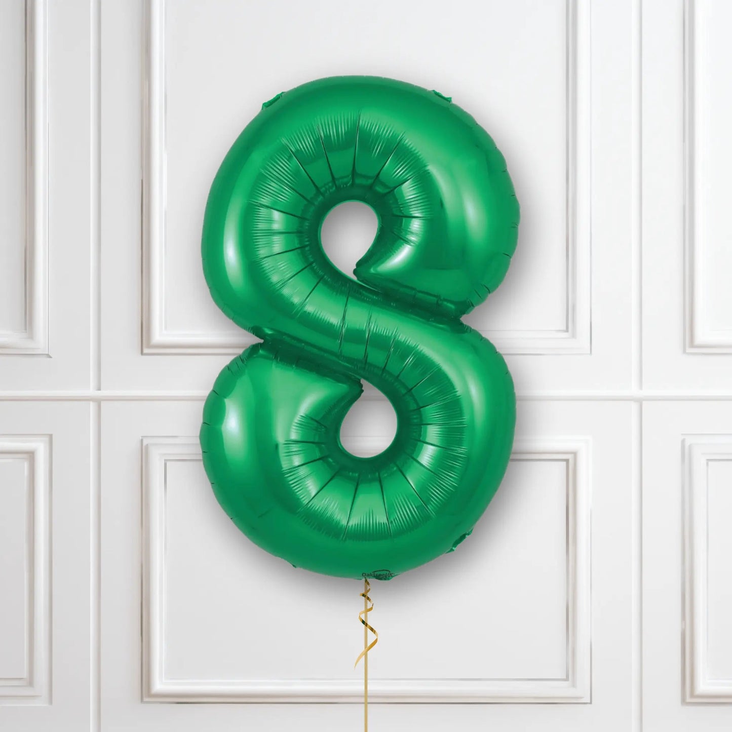 Green Number Balloons - 34", With Helium | The Party Hut