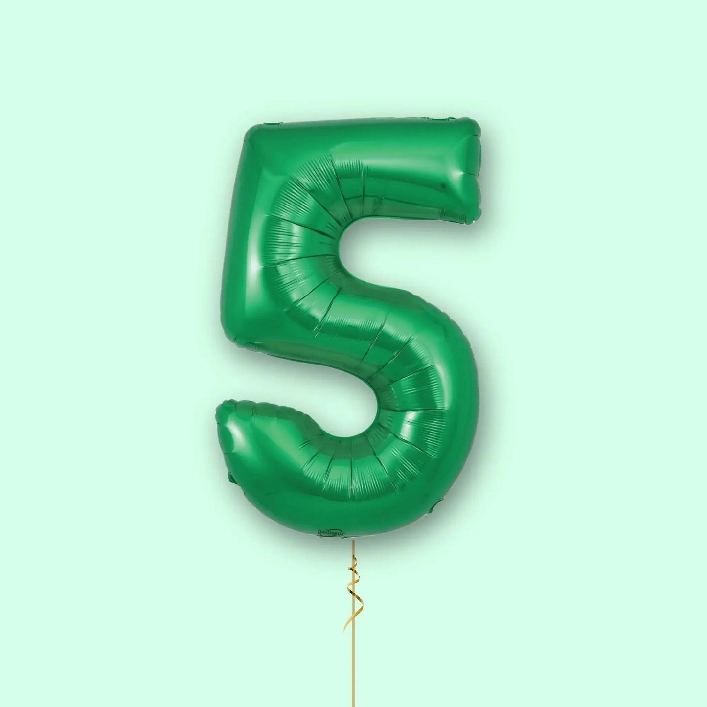 Green Number Balloons - 34", With Helium | The Party Hut