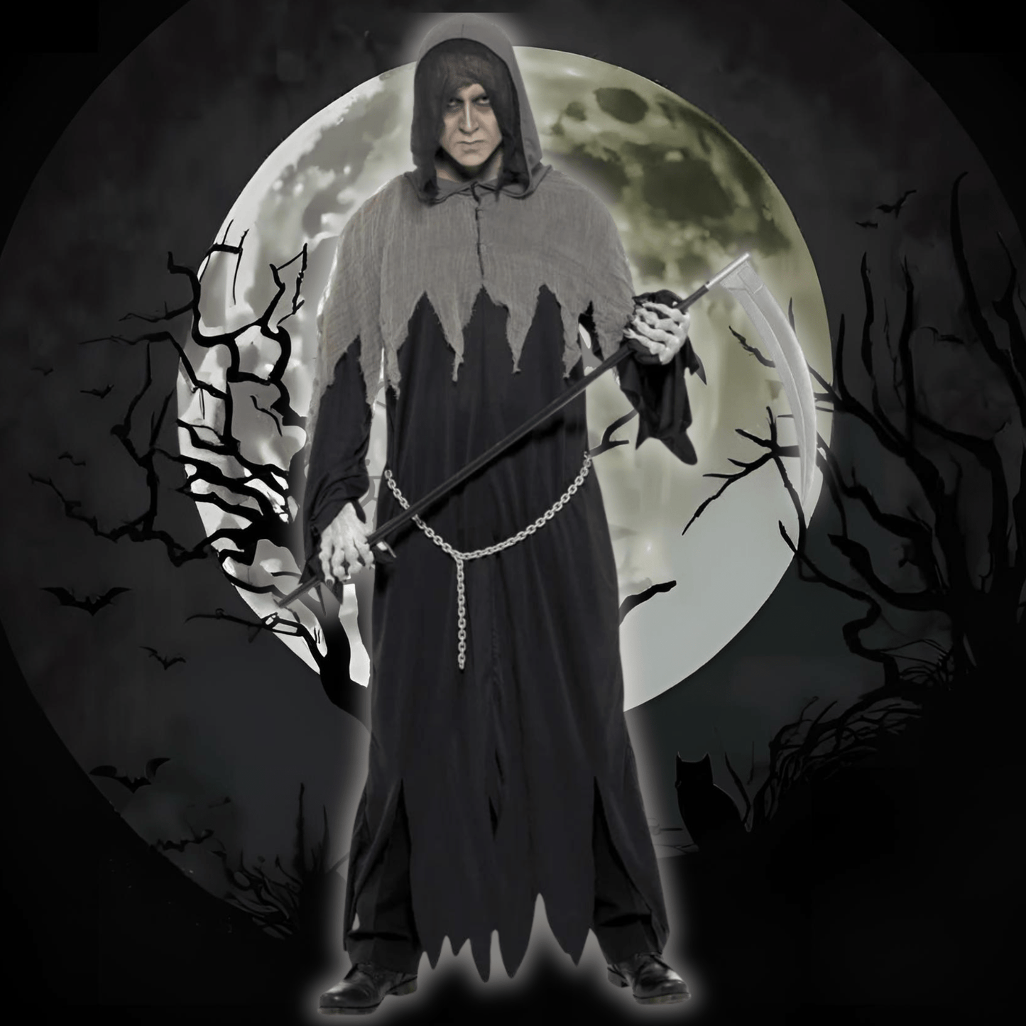 Grim Reaper Robe Costume | The Party Hut