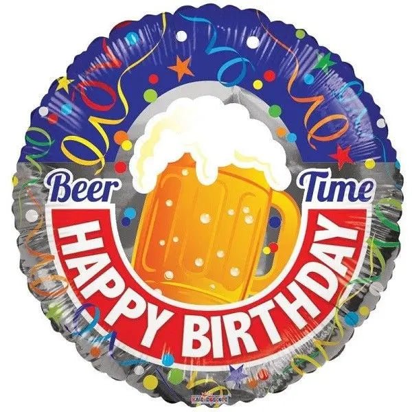 Happy Birthday Beer Balloon