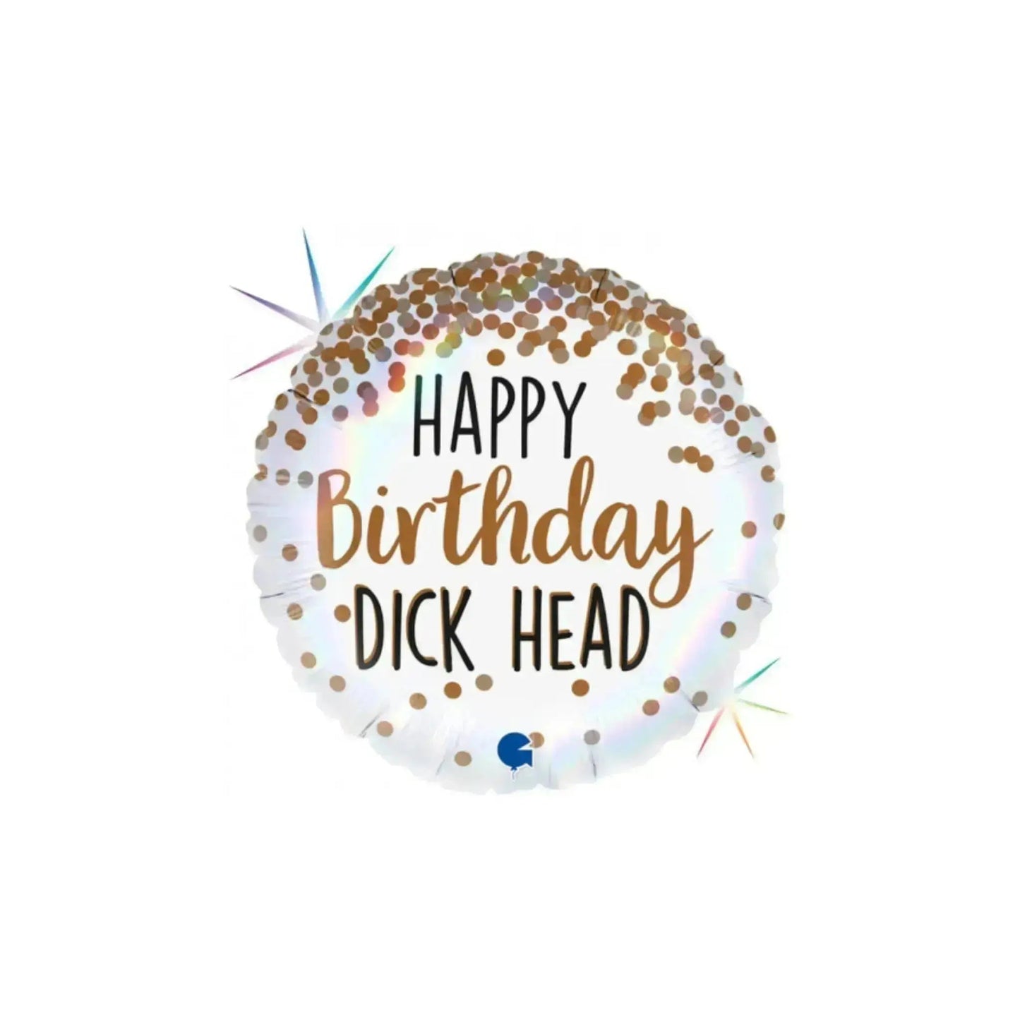 Happy Birthday Dickhead Balloon | The Party Hut