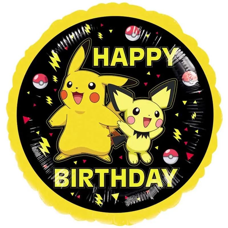 Happy Birthday Pokemon Balloon | The Party Hut