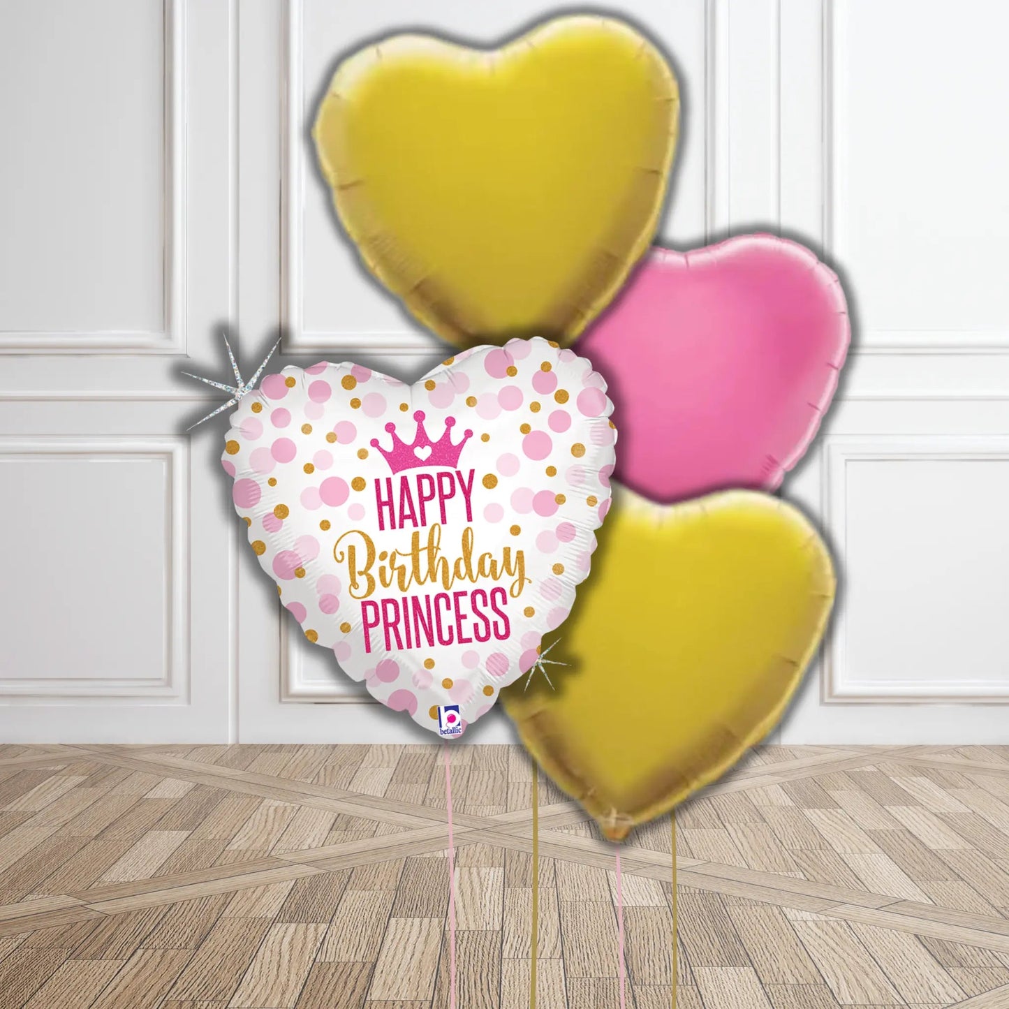 Happy Birthday Princess Balloon Bouquet | The Party Hut