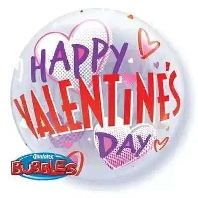 Happy Valentines Day Bubble Balloon