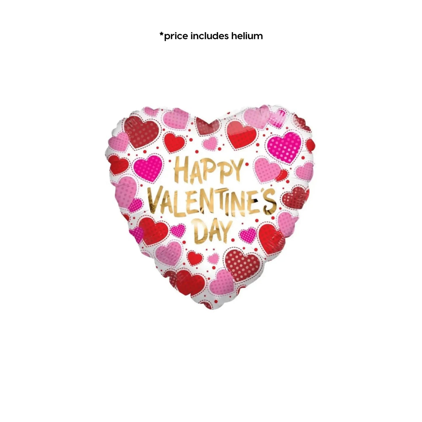 Happy Valentines Day Heart Balloon | The Party Hut