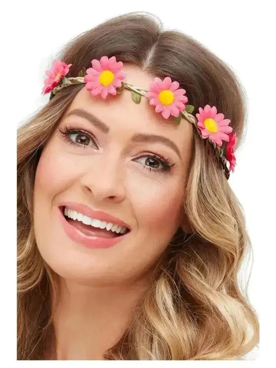 Hawaiian/Hippie Daisy Chain Headbands | The Party Hut