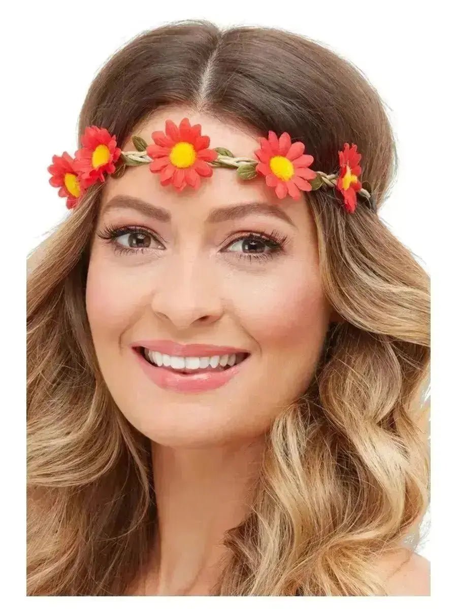 Hawaiian/Hippie Daisy Chain Headbands | The Party Hut