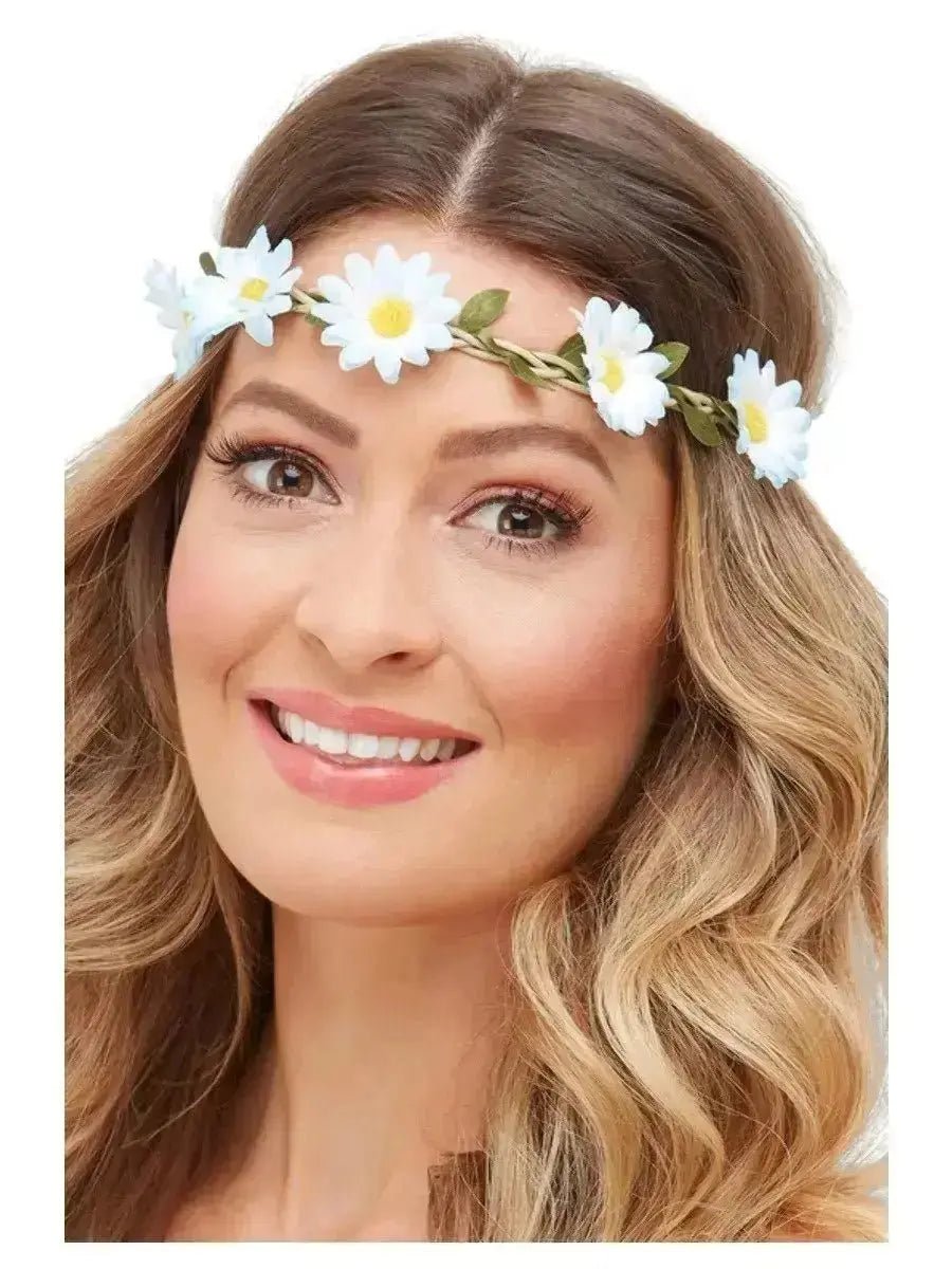 Hawaiian/Hippie Daisy Chain Headbands | The Party Hut