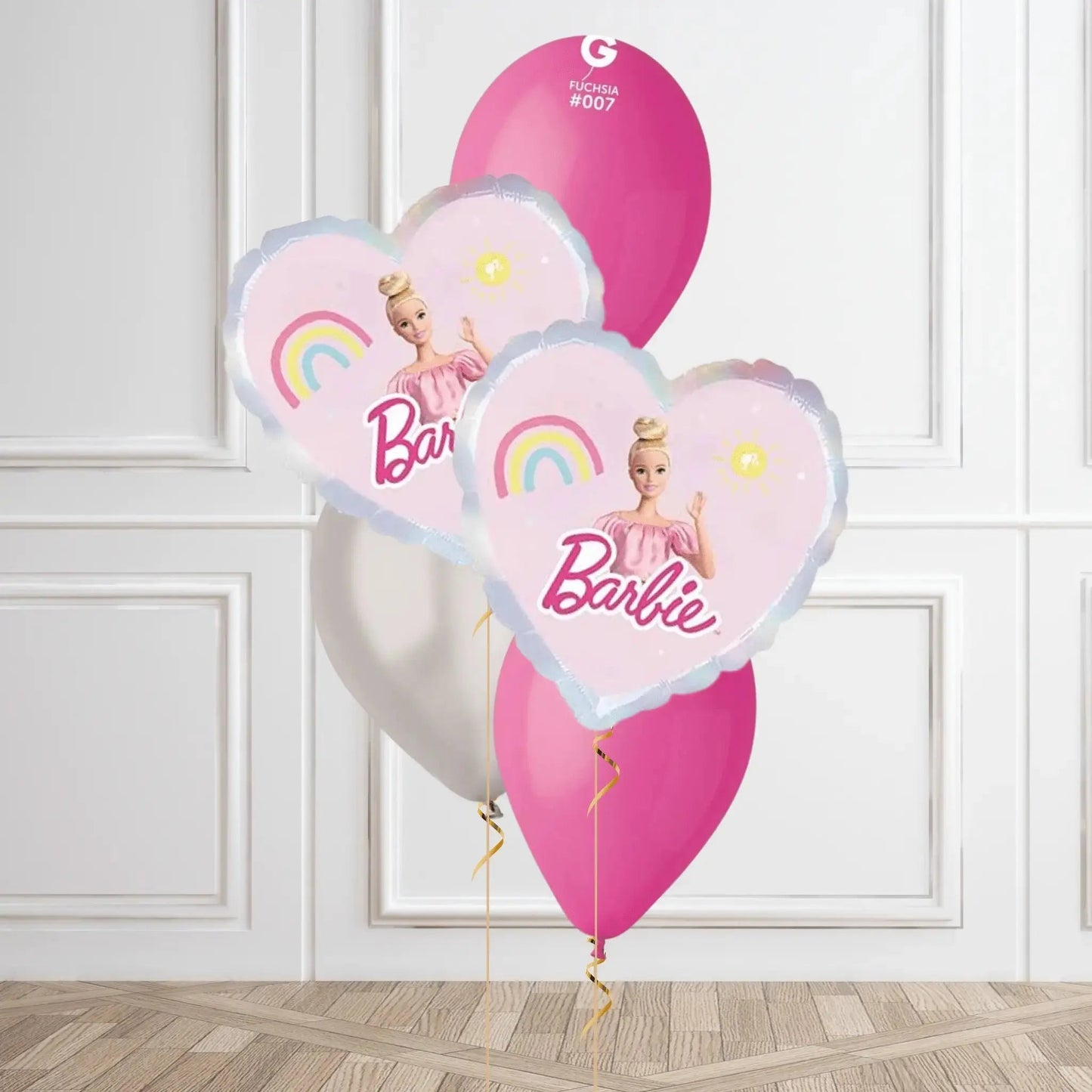 Helium Balloon Bouquet - Barbie | The Party Hut