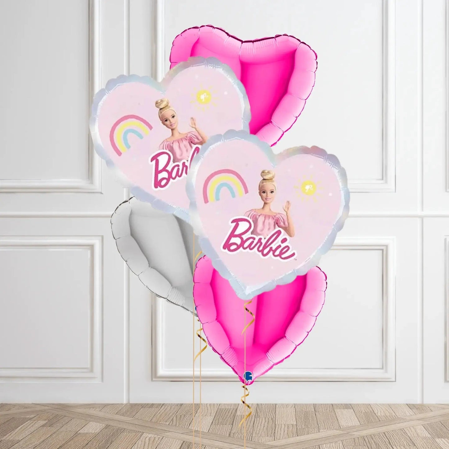 Helium Balloon Bouquet - Barbie | The Party Hut