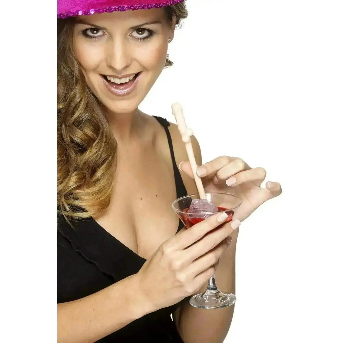 Hen Party Penis Straws 10pk | The Party Hut