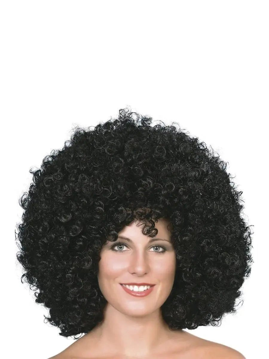 Huge Afro Wig, Black | The Party Hut