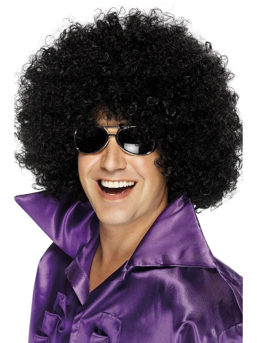 Huge Afro Wig, Black | The Party Hut